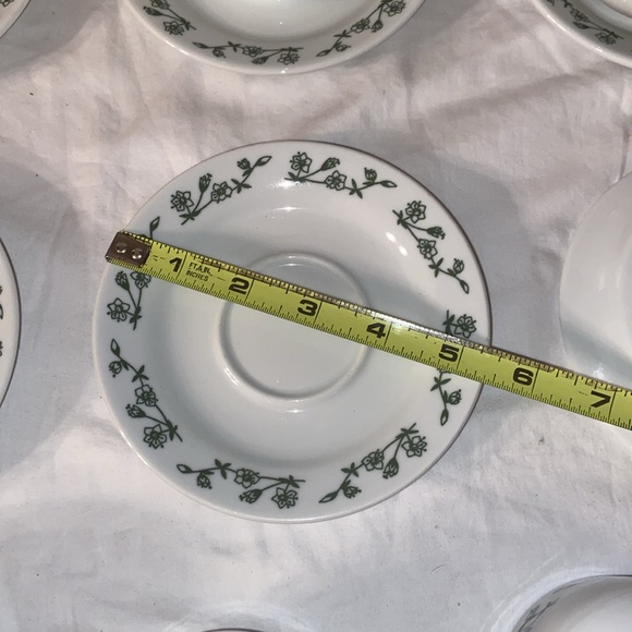 RARE HTF Porsgrund norway cup and saucer set of 6 each.   Like new - Picture 15 of 16